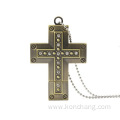 Metal Crystal Cross USB Flash Drive